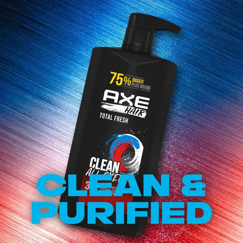 Clean 3-in-1 Body Wash + Shampoo + Conditioners - 28 fl oz
