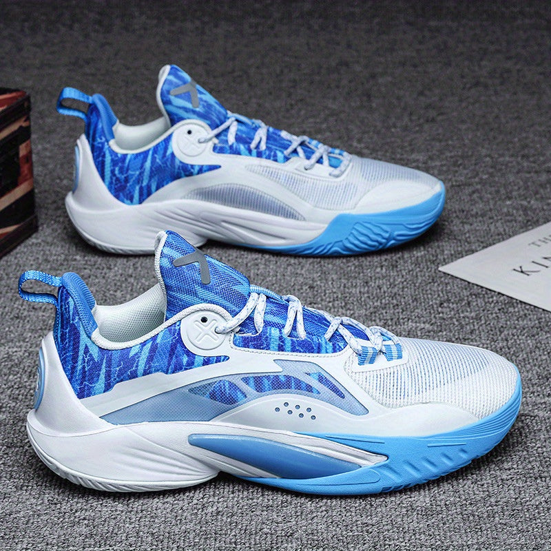 Phantom Cherry Blossom 2025 Men's & Women's Mid-Top Basketball Shoes - Breathable Shock-Absorbing Training Sneakers with Anti-Slip Rubber Sole, Wear-Resistant PU/Fabric Upper for Spring Summer Sports, High Top Sneakers, Shock