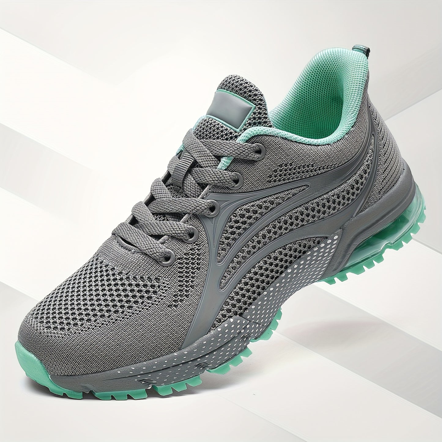 Womens Air Running Shoes Non Slip Womens Tennis Shoes Womens Walking Shoes Mesh Air Cushion Sneakers For Gym Workout Sports