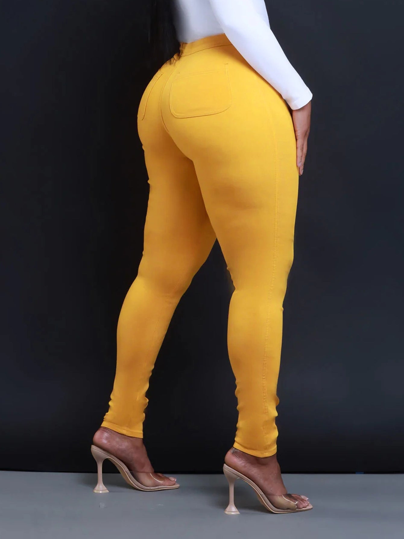 Summer Skinny Jeans Mid Rise Sculpting Denim in Seasonal Colors