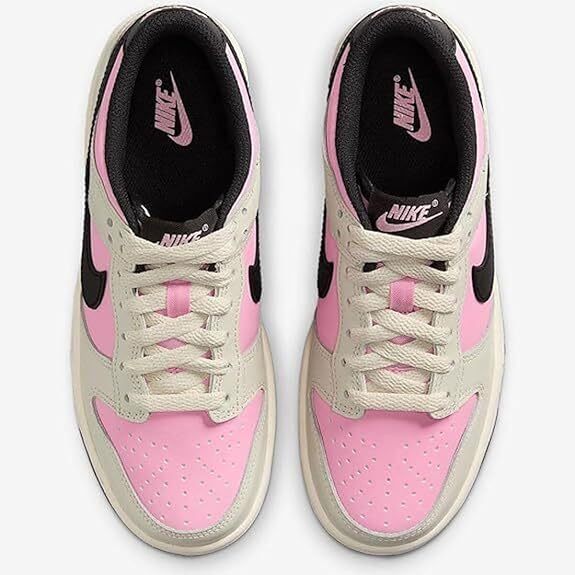 Nike Dunk Low Pink Rise Light Orewood Brown FB9109-601 GS Sneaker New