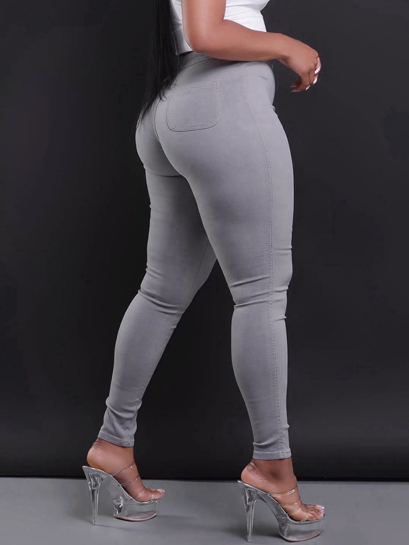 Summer Skinny Jeans Mid Rise Sculpting Denim in Seasonal Colors