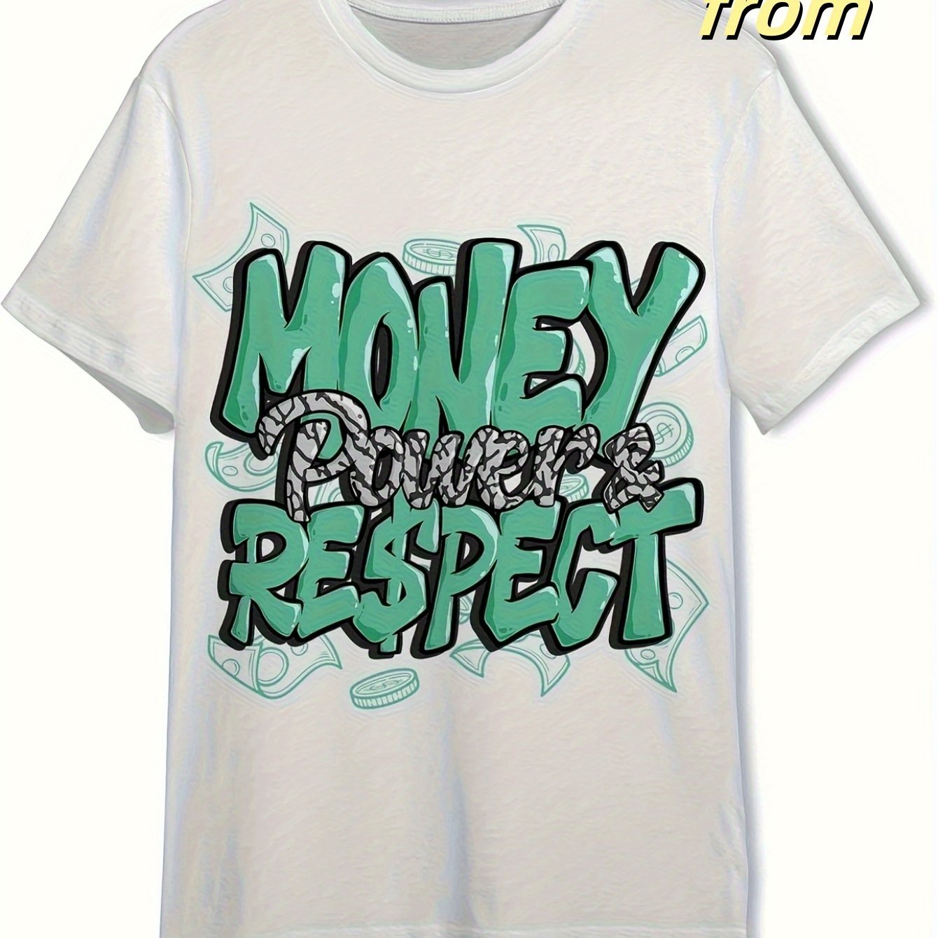 PLUS SIZE, Happy Valentine'S Day Retro Fashion Cotton T-Shirt Theme Printed T-Shirt, Men'S Casual And Comfortable Round Neck T-Shirt.