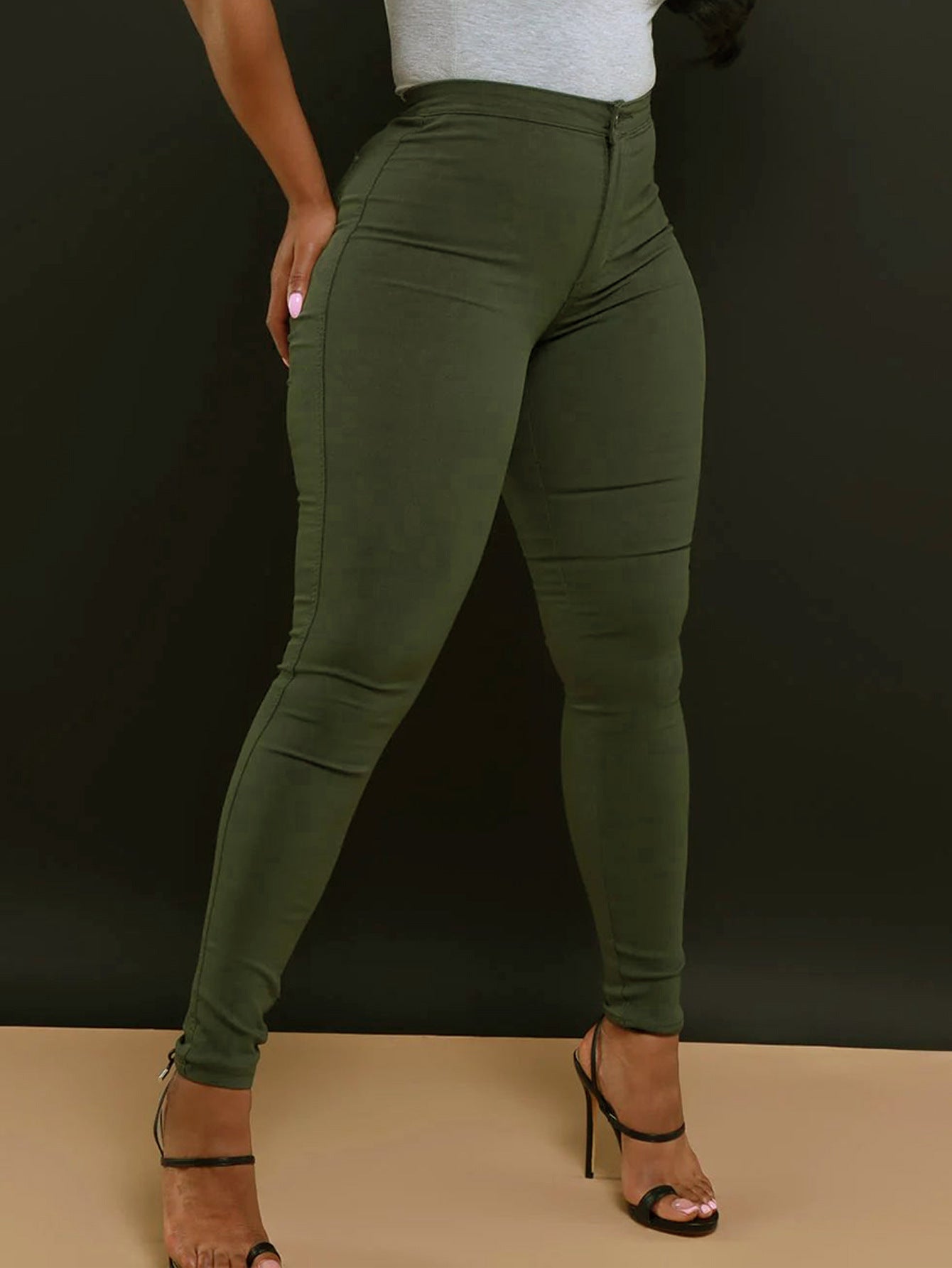 Summer Skinny Jeans Mid Rise Sculpting Denim in Seasonal Colors