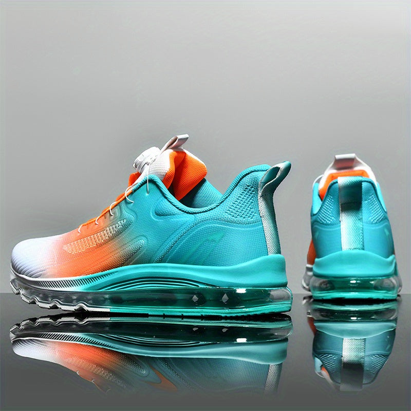 Women' S Men' S Running Shoes, Fashionable Sports Shoes, Rotating Buckle Anti Slip Training Sports Shoes