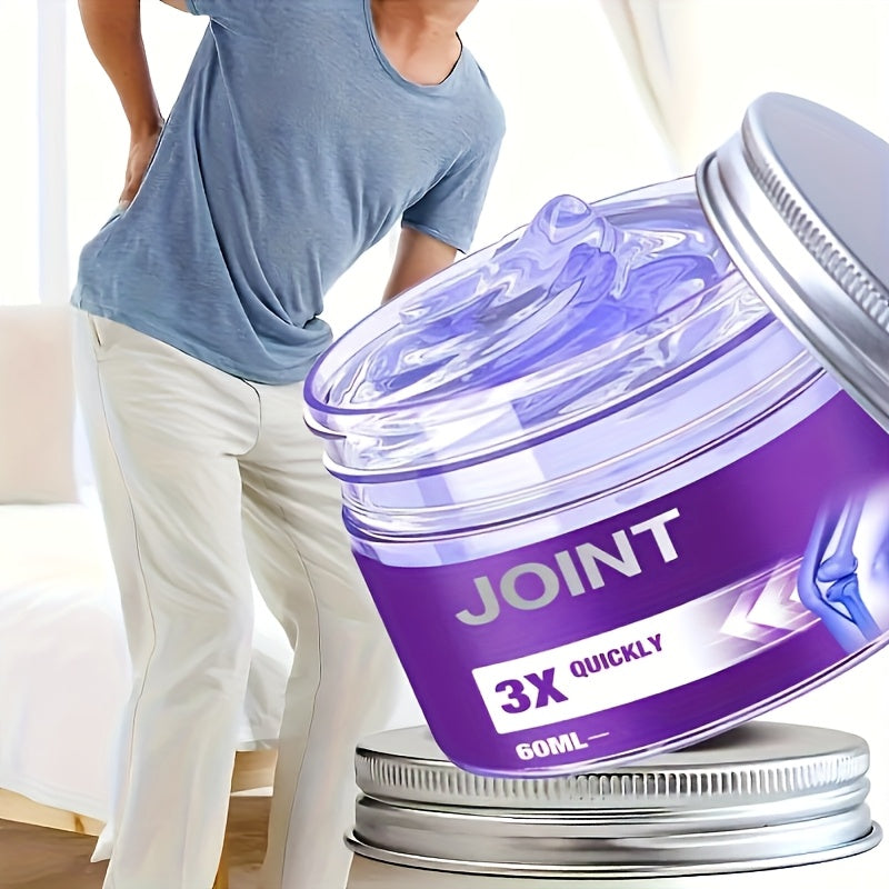 Joint Gel Purple Gel, Turmeric Extract, Soothing Massage Cream, Suitable for Knee, Waist, Neck, Hands And Feet with Full Body Joint Activities