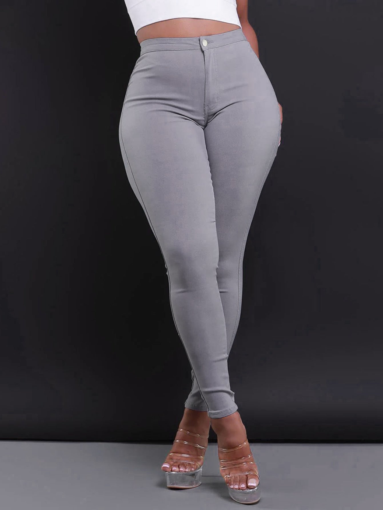 Summer Skinny Jeans Mid Rise Sculpting Denim in Seasonal Colors