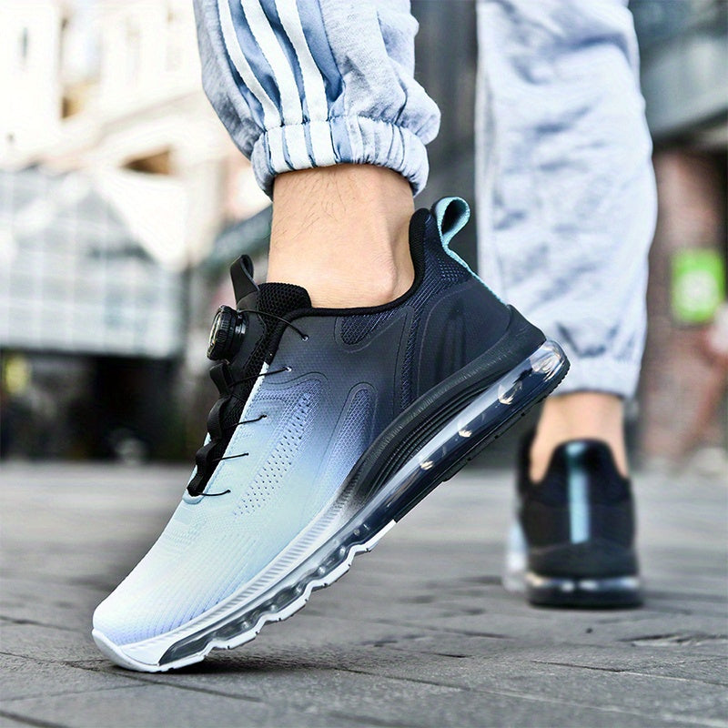 Women' S Men' S Running Shoes, Fashionable Sports Shoes, Rotating Buckle Anti Slip Training Sports Shoes