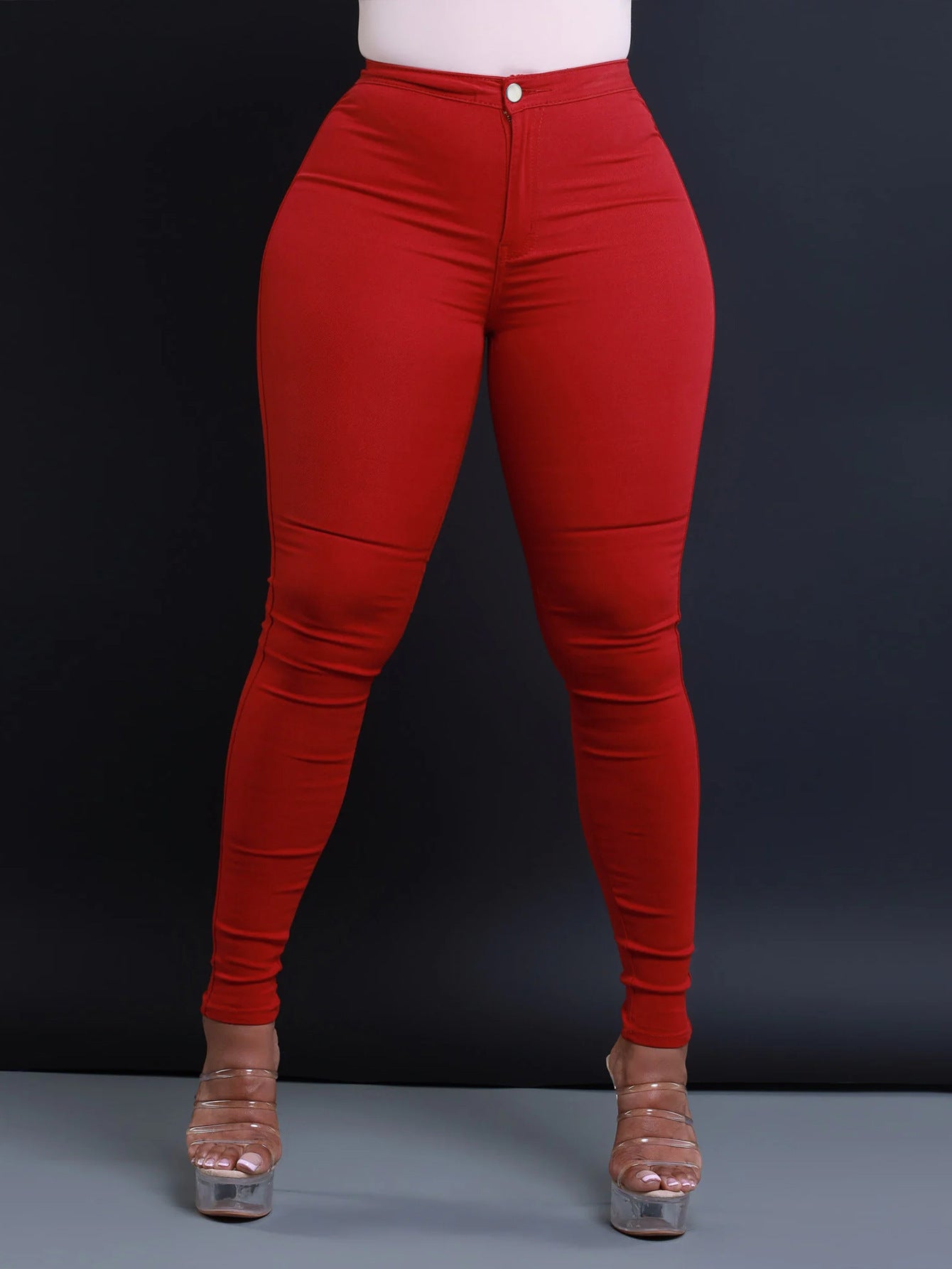 Summer Skinny Jeans Mid Rise Sculpting Denim in Seasonal Colors
