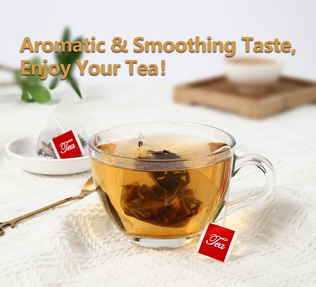 Premium 50 Nurse Tea Tea Bags, Burdock Root, Elm Bark, Rhubarb Root, and Plantain Mixed Vitality Tea, No Additives or Caffeine, Suitable for Mental and Soul Health