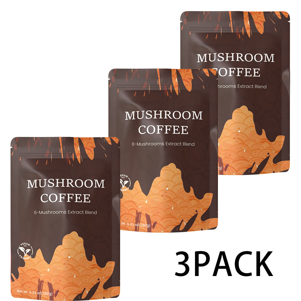 10-in-1 Mushroom Coffee – A Delightfully Balanced and Flavorful Blend, Crafted for a Smooth and Enjoyable Taste in Every Sip.6.35 oz