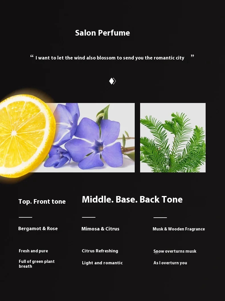 Brand Perfume Rose Women Suit Perfume Spray Flirting Pheromone Long Lasting Light Fragrance Floral Fruity Vibrant Romance Gift