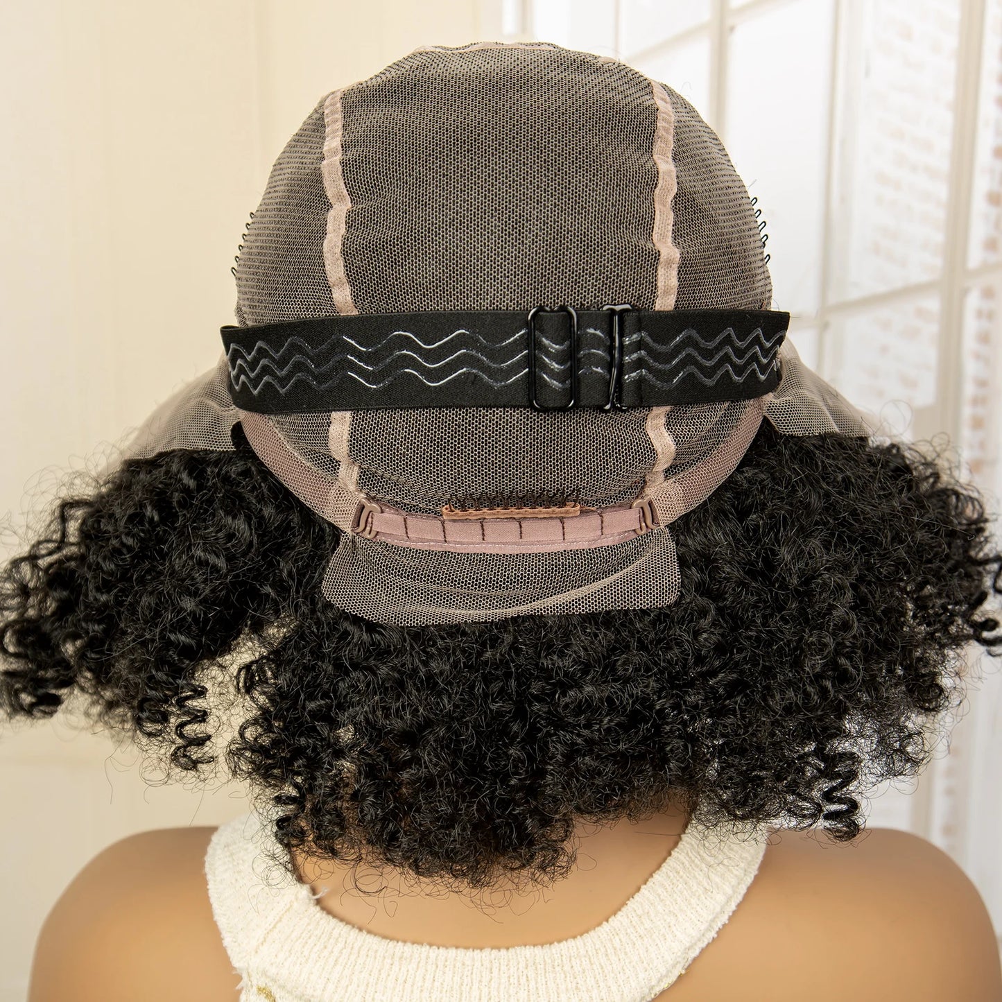 Full Lace Afro Braided Wig for Women African Wig Cornrow Braids Lace Wig with Baby Hair 8 Inch Short Kinky Curly Braid Wigs