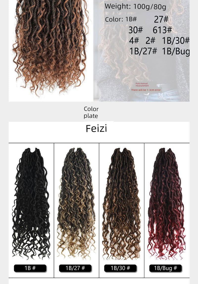 Fashion Dreadlocks Chemical Fiber African Wig