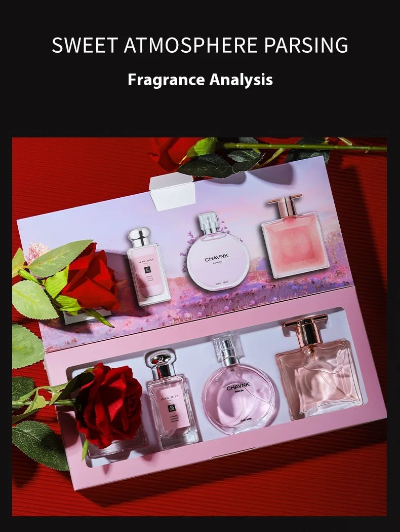 Brand Perfume Rose Women Suit Perfume Spray Flirting Pheromone Long Lasting Light Fragrance Floral Fruity Vibrant Romance Gift