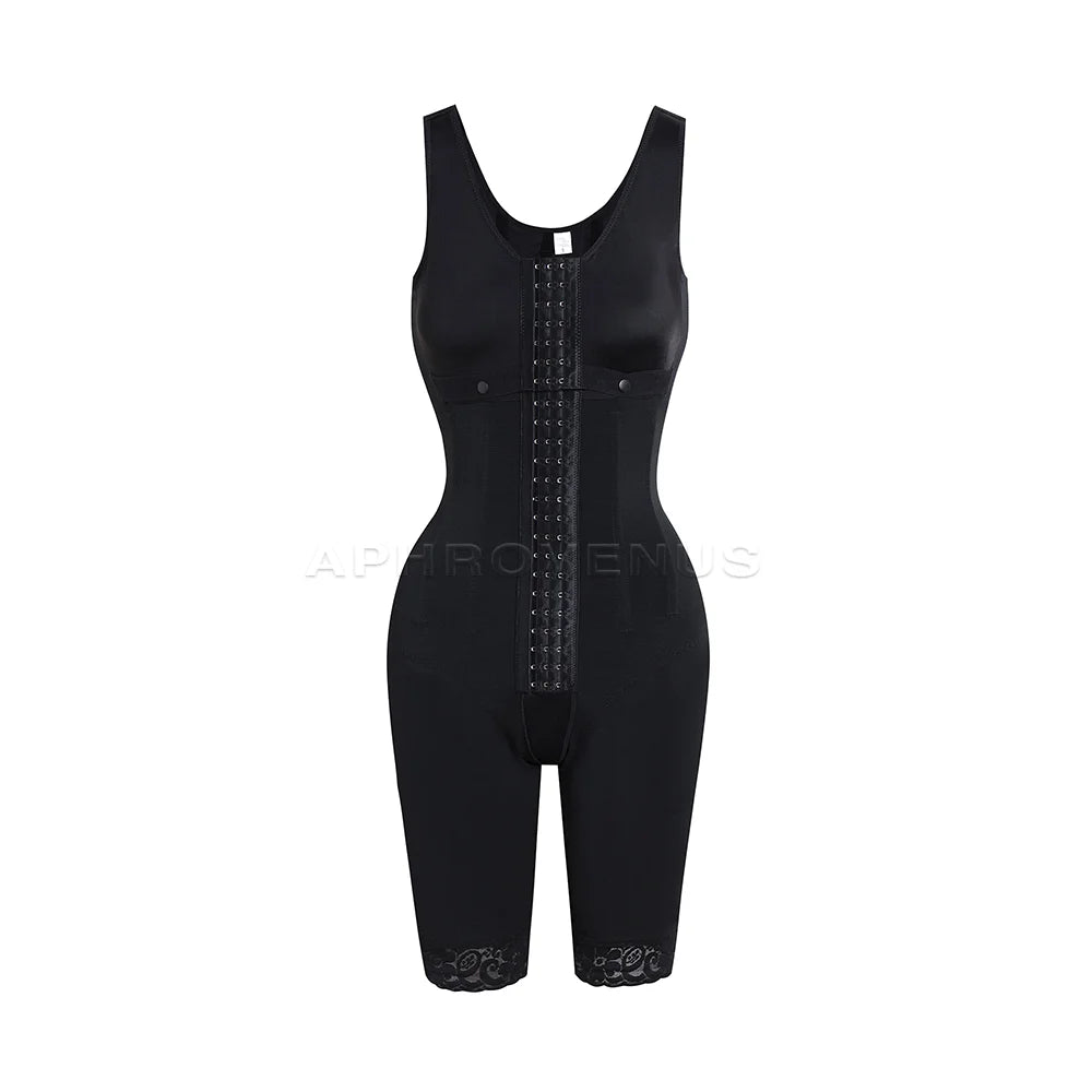 Fajas Colombianas High Compression Flatten Abdomen Body Shaper Tummy Control Butt Lifter Shapewear Waist Trainer Bodysuit