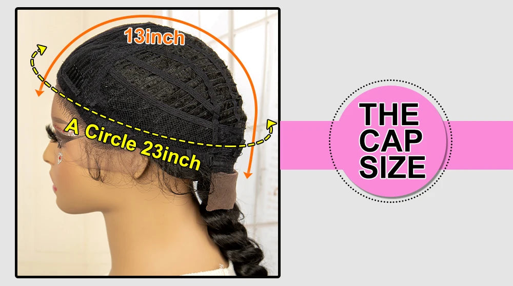 Synthetic Fishtail Braided Wigs Lace Front Wig 24 Inches Cornrow Braiding Wigs with Baby Hair for Black Women Braids Wig