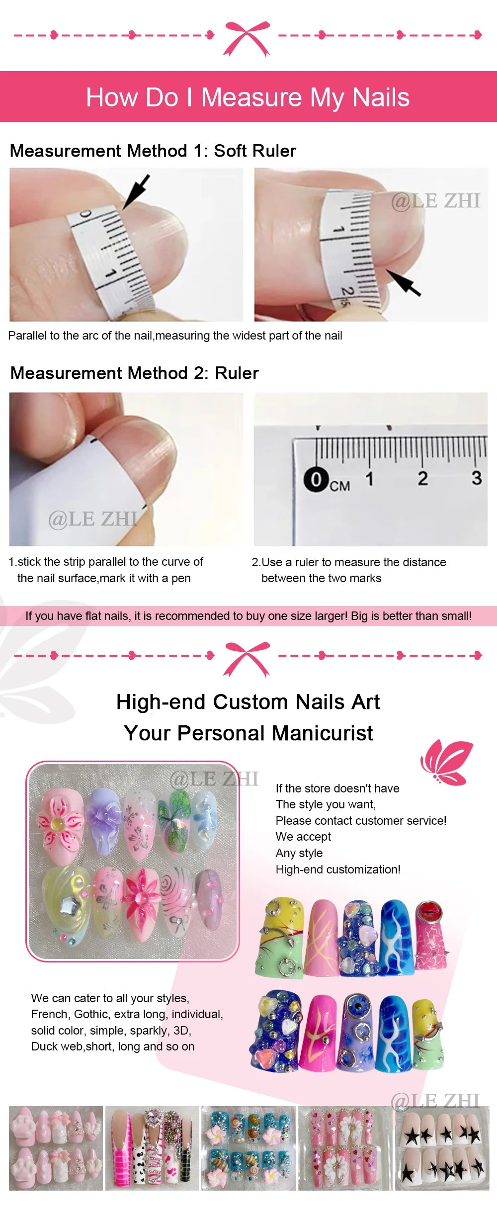 3D Blue Gradation Ocean Short Almond Press On Nails Art Party Sticker Lily Flowers Shell Gel Handwork Reuse Fake Nails Girl Gift