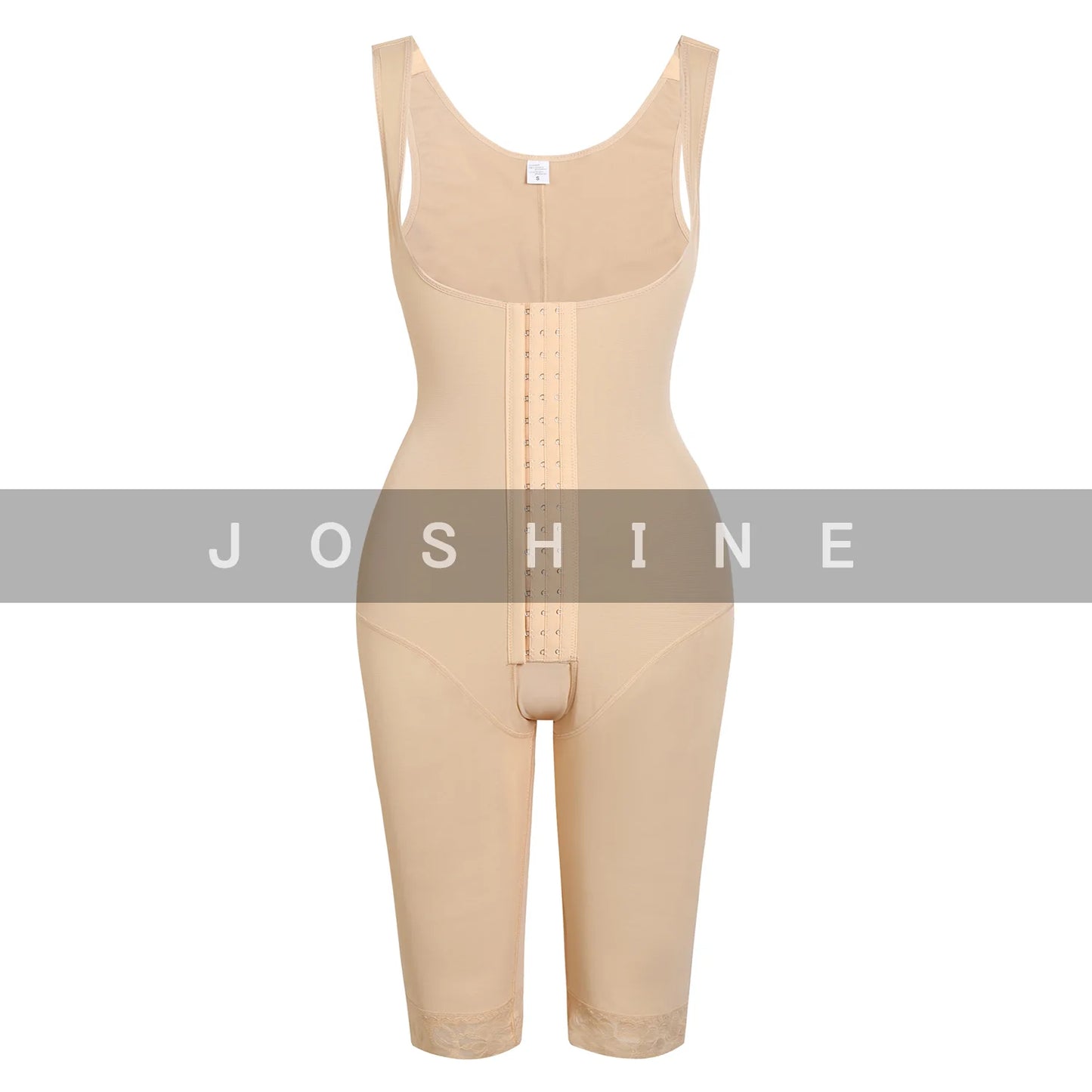 Women Bodyshaper Knee High Compression Girdle For Daily Or Postpartum Use Slimming Sheath Flat Belly