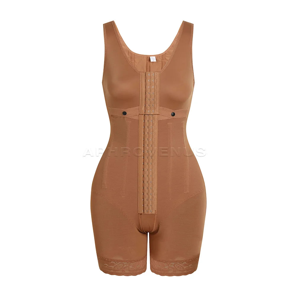 Fajas Colombianas High Compression Flatten Abdomen Body Shaper Tummy Control Butt Lifter Shapewear Waist Trainer Bodysuit