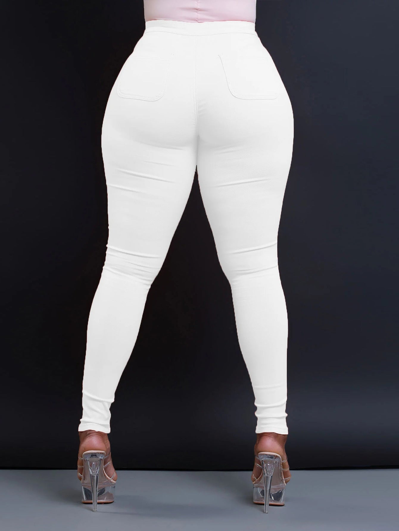 Summer Skinny Jeans Mid Rise Sculpting Denim in Seasonal Colors