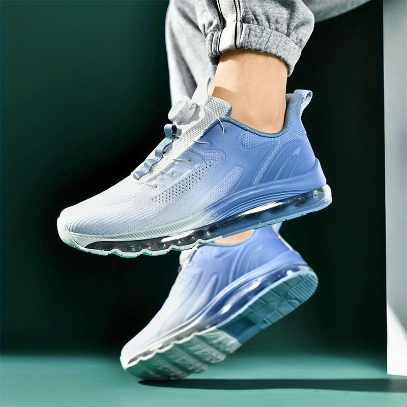 Women' S Men' S Running Shoes, Fashionable Sports Shoes, Rotating Buckle Anti Slip Training Sports Shoes