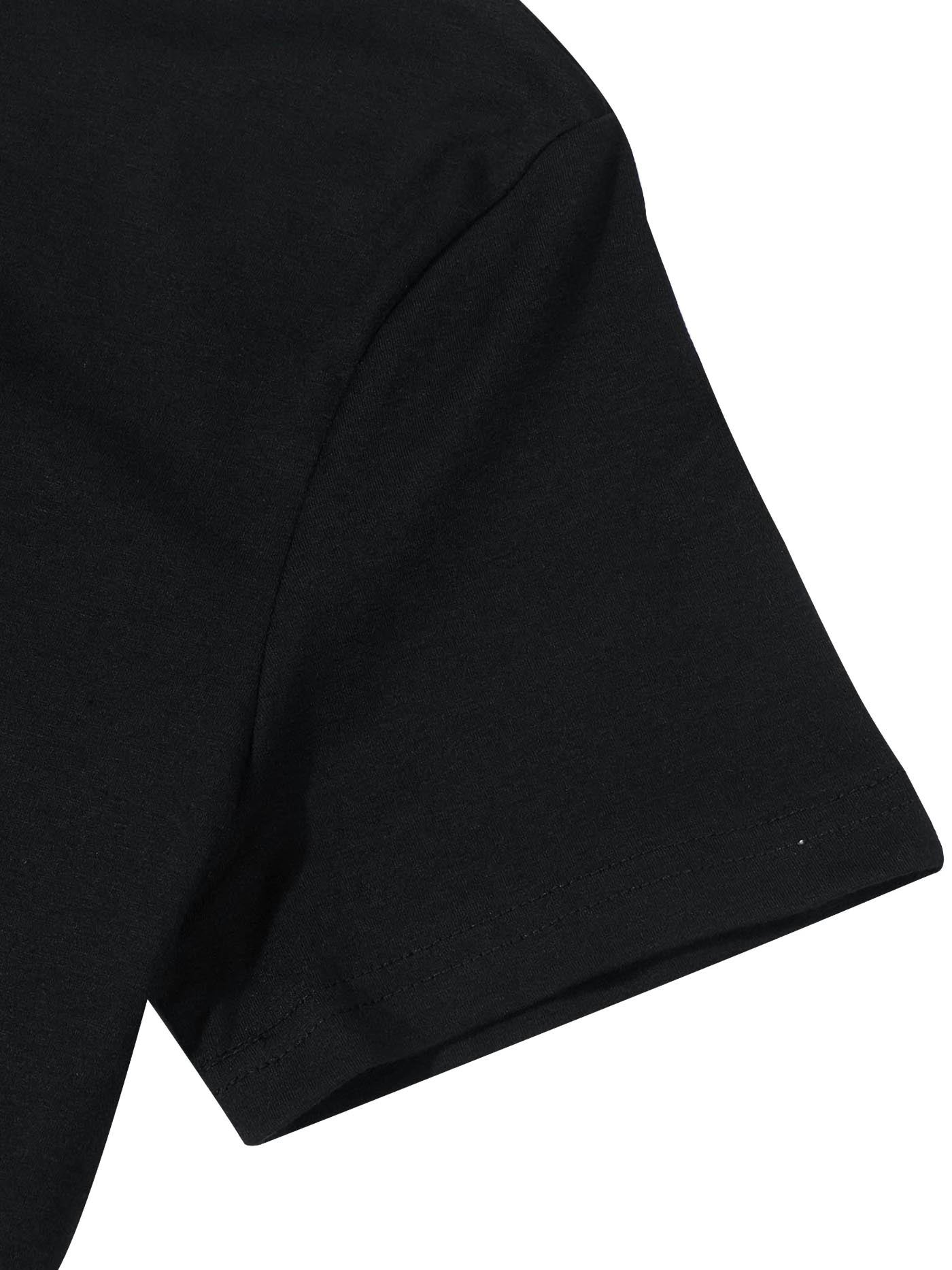 Men'S Casual Cotton T-Shirt+Drawstring Shorts with Tropical Palm Tree And Crescent Pattern, Short Sleeves, Round Neck - Perfect for Summer Activities