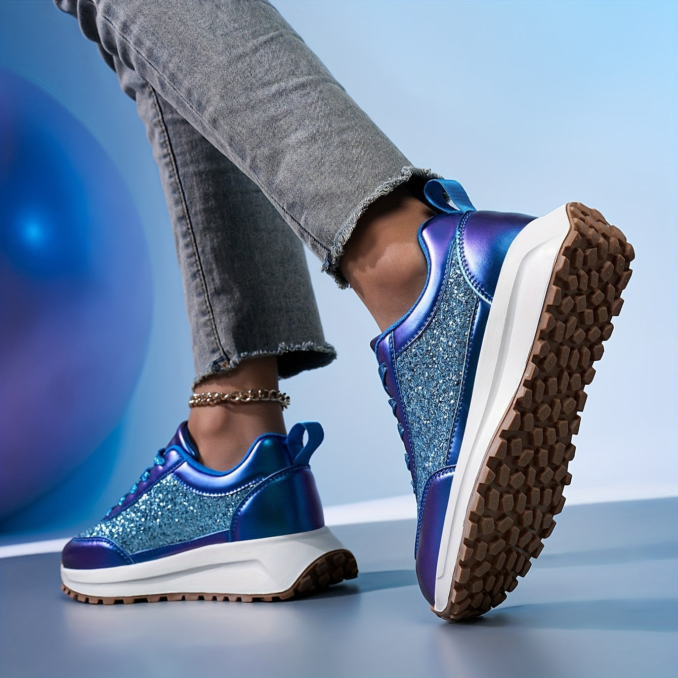 Women'S Breathable Simple and Stylish Personality Trendy Casual Board Shoes Women'S Outdoor All-Matching Thick Bottom Wear-Resistant Durable Casual Sneaker