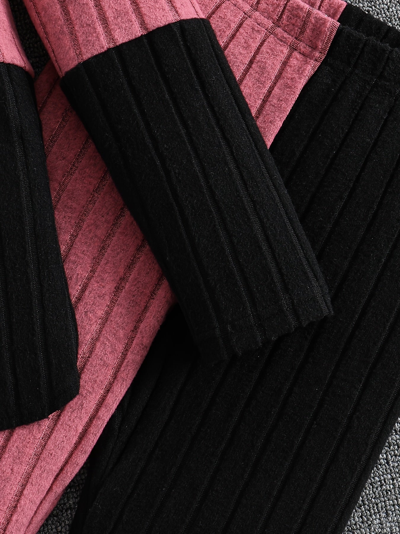 ' Two-Piece Striped Hooded Sweater Set | Long Sleeve Top and Long Trousers with Slight Stretch Fabric for Casual Wear, for Outdoor, Knit