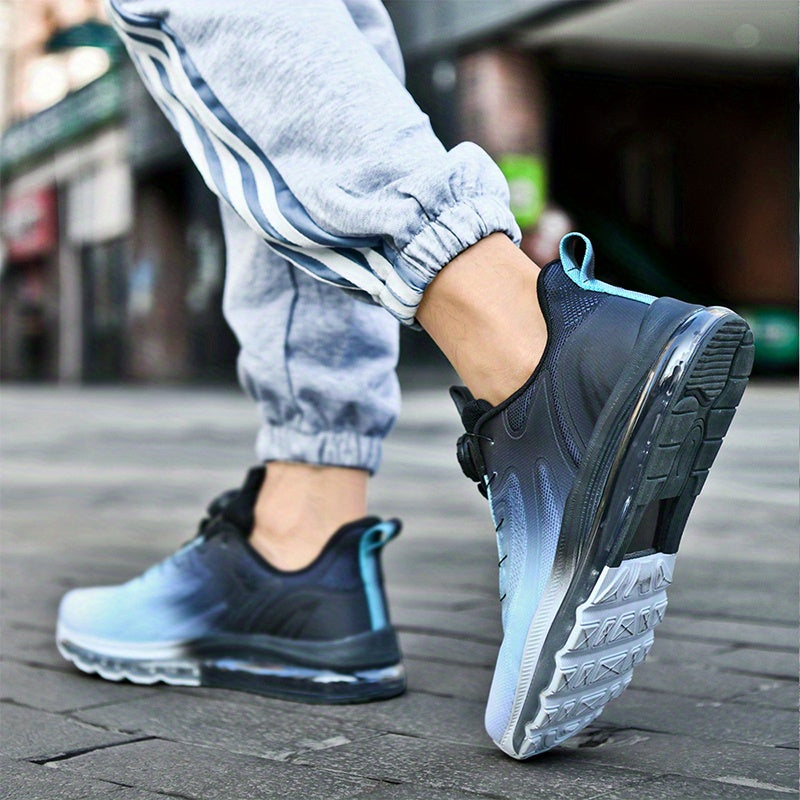 Women' S Men' S Running Shoes, Fashionable Sports Shoes, Rotating Buckle Anti Slip Training Sports Shoes