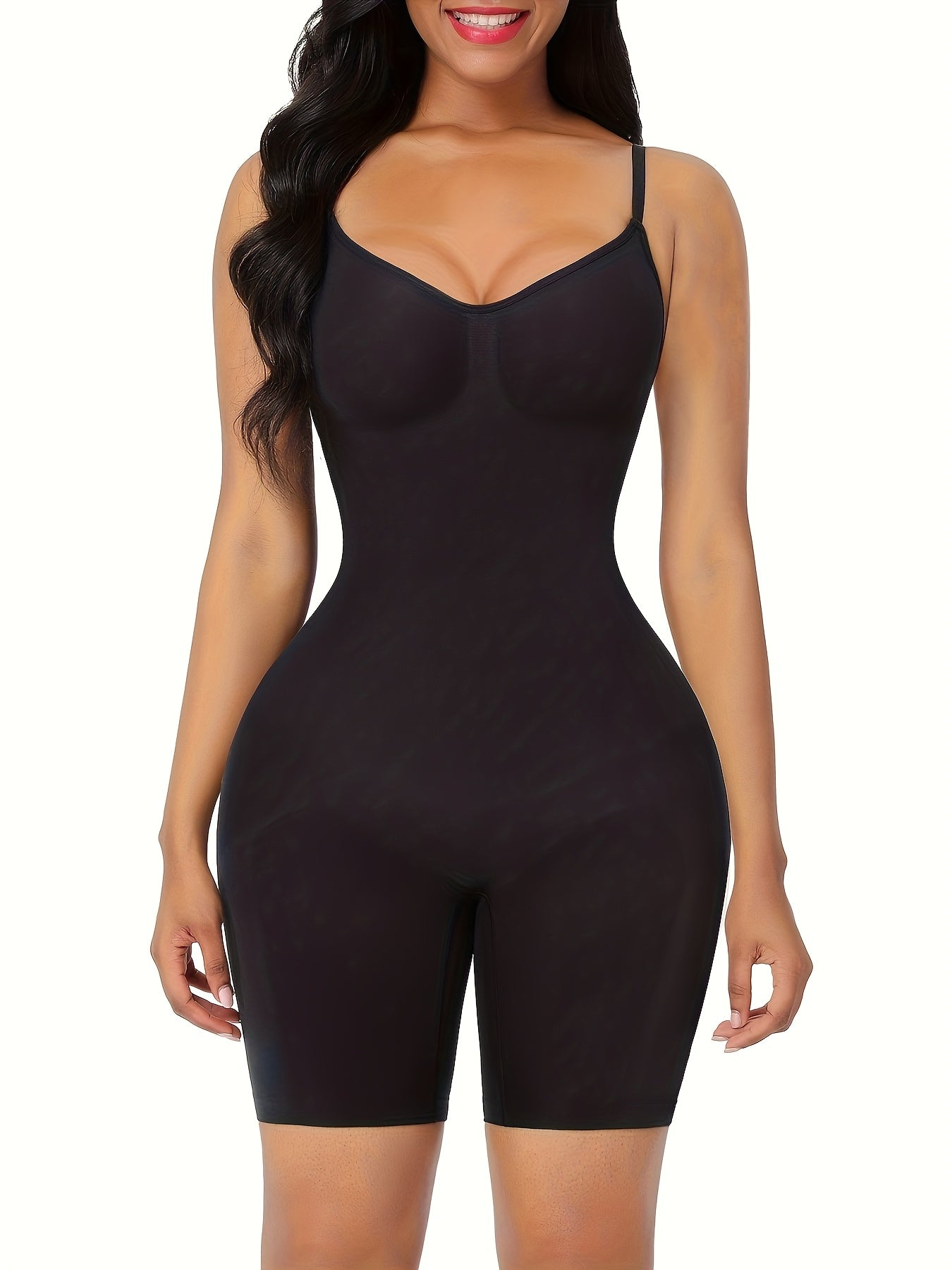 FeelinGirl Shapewear Bodysuit Tummy Control Seamless Sculpting Butt Lifter Body Shaper for Women