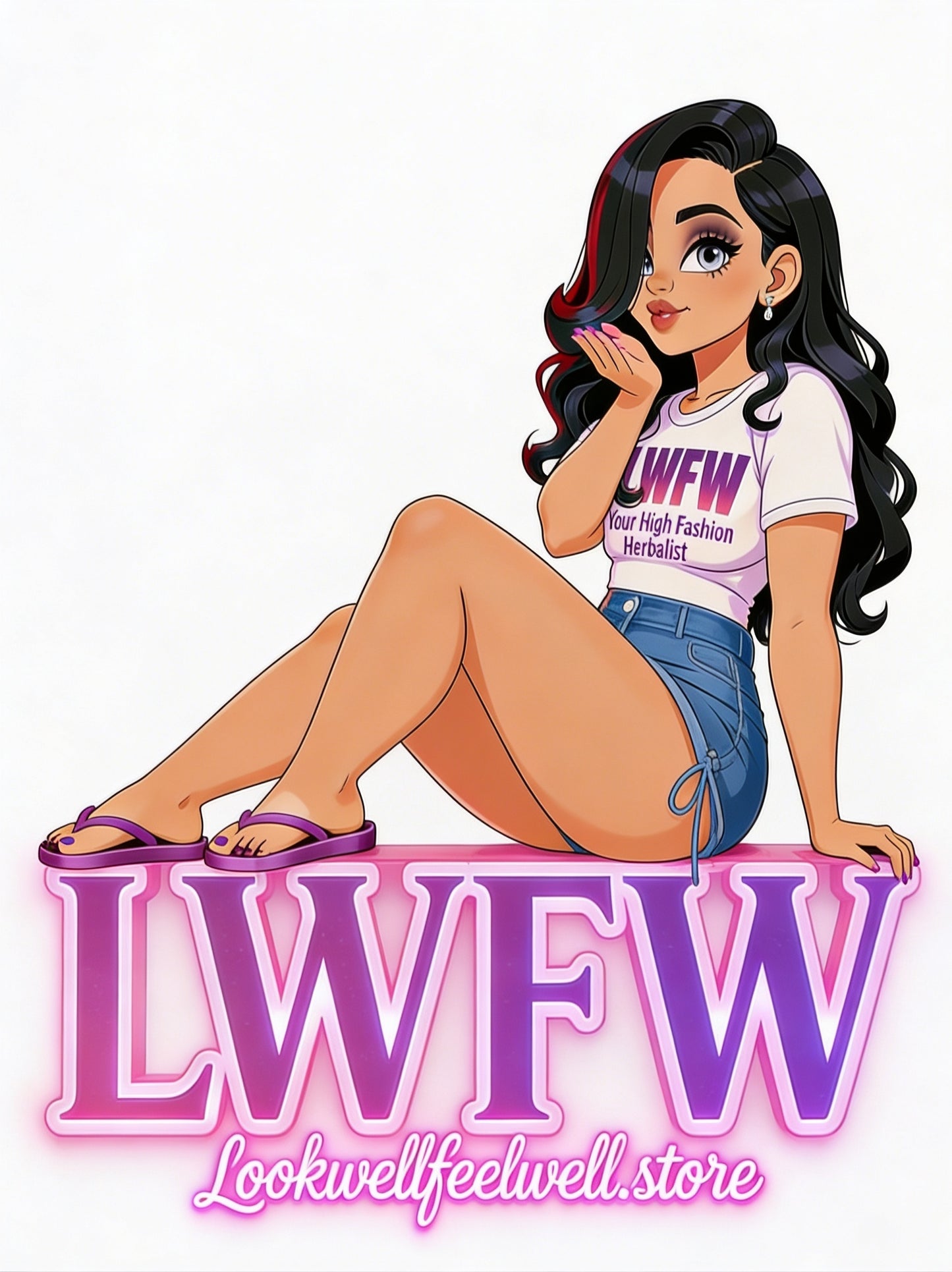 *******LWFW Cute Standing on Business T-Shirt*******