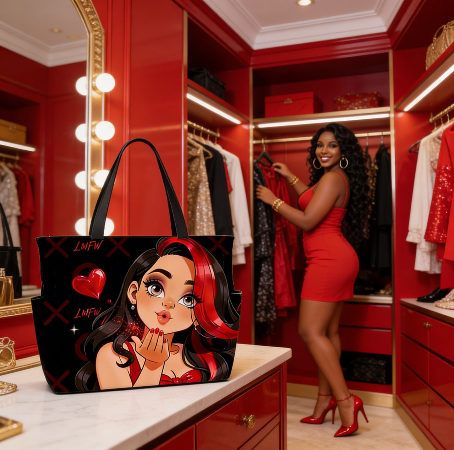 LWFW Large Tote Bags