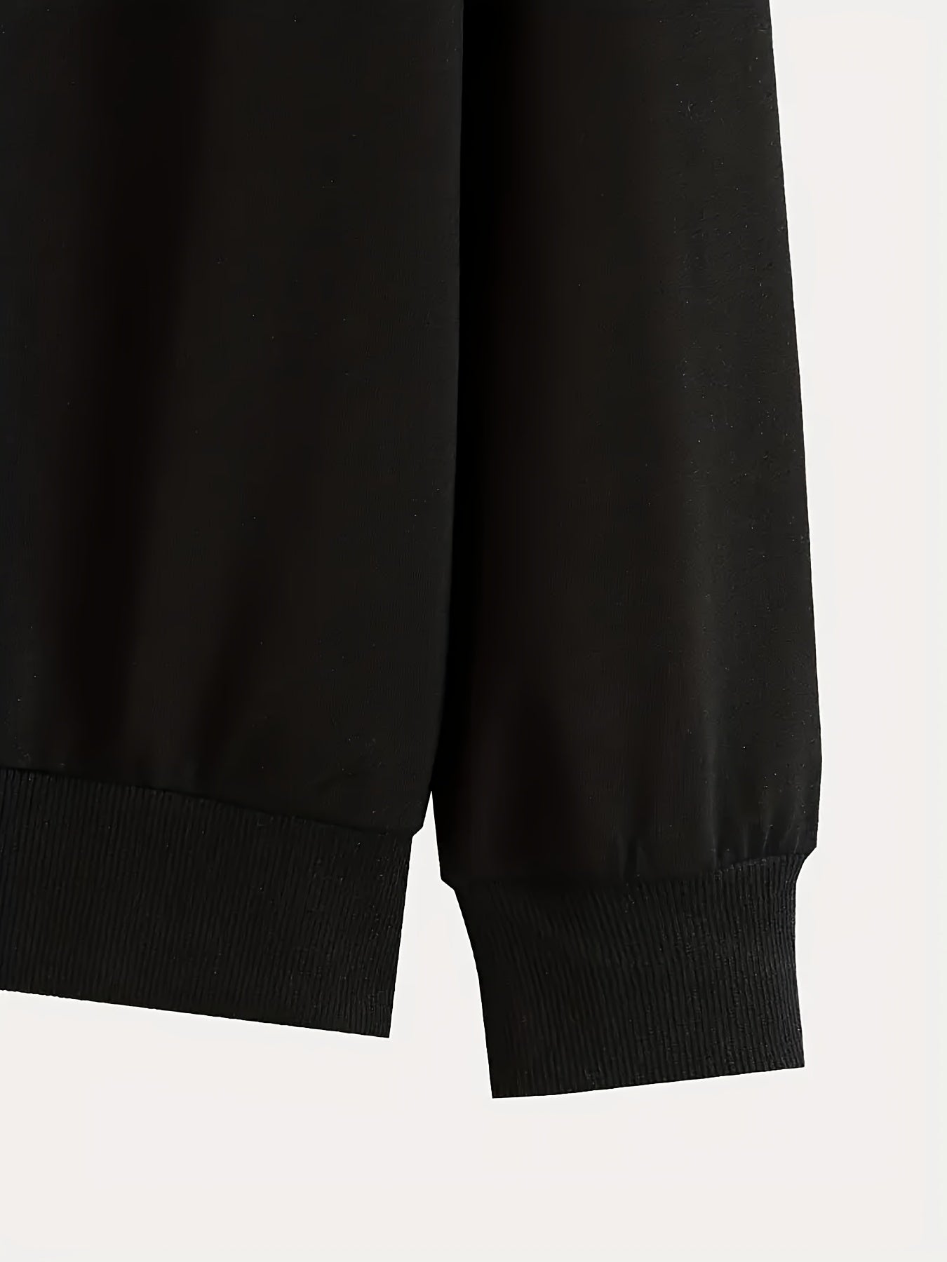 2pcs Set Men'S Hip-Hop Money Motif Tracksuit Set - Oversized Black Sweatshirt with "Universal Money" Skull & Cash Graphic + Matching Joggers, Lightweight Polyester Streetwear Outfit for Gym, Halloween, Christmas & Casual Wear