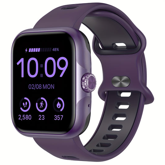 [GPS Smart Watch, 100+ Sports Modes] 100+ Sports Modes GPS Smart Watch - High Quality Outdoor Fitness Activity Tracker - Pedometer, Step count, Mileage, Calorie, Sedentary reminder, Weather, Music Playback control, Watch don'