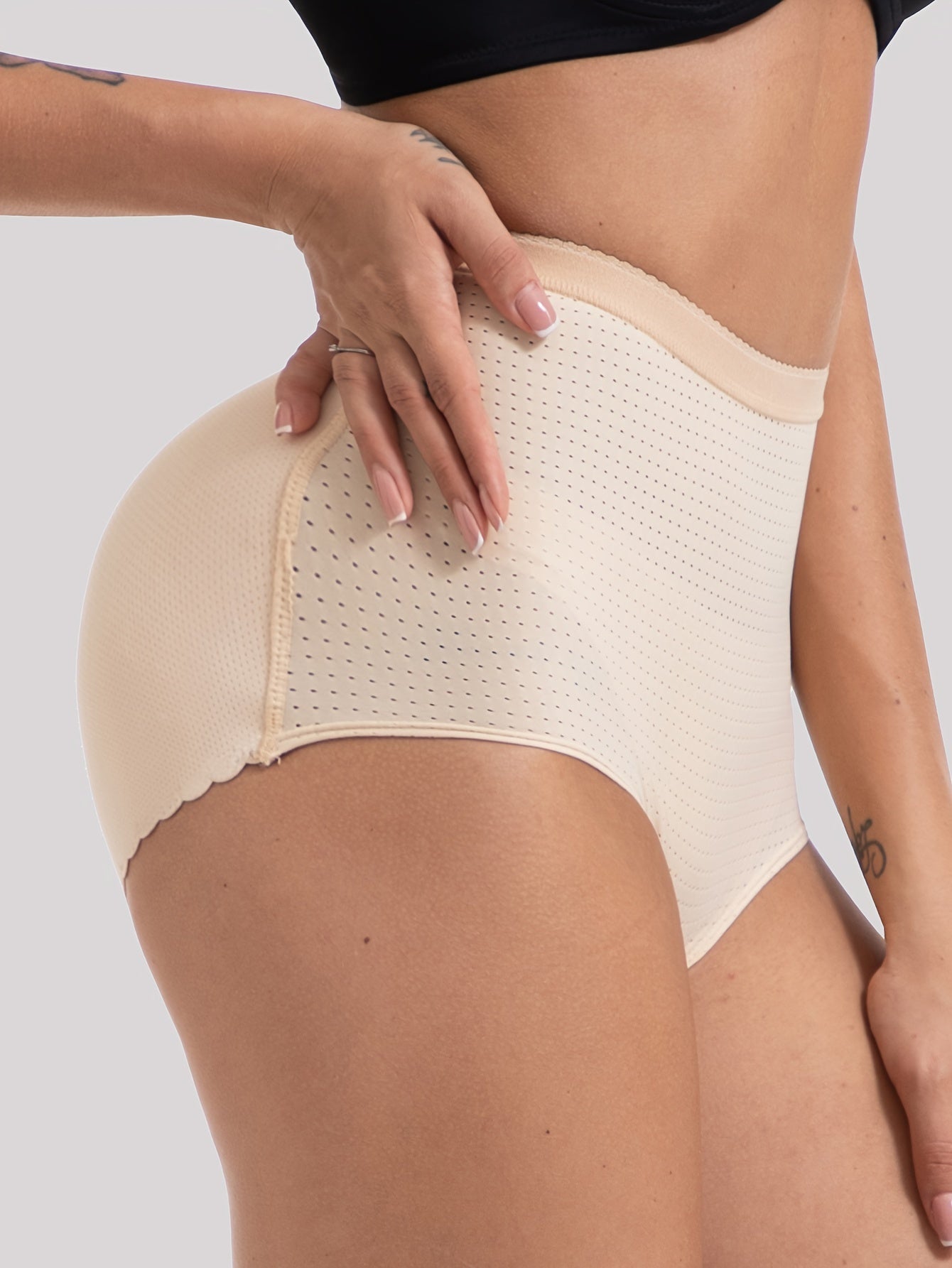 Enhanced Curvy Booty Padded Panties - Sculpting Hip Enhancer, Smoothing Body Shaper, Comfortable Women's Underwear & Shapewear for a Flawless Silhouette