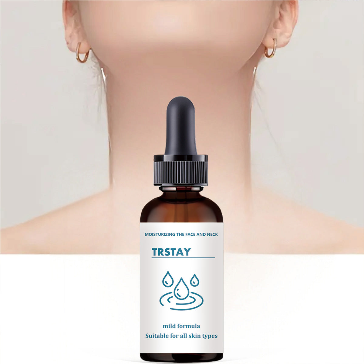 Hyaluronic Acid Neck Essence | Moisturizes and Protects Skin, Maintains and Improves Skin Texture, Makes Skin Feel Smoother and Firmer, Suitable for All Skin Types