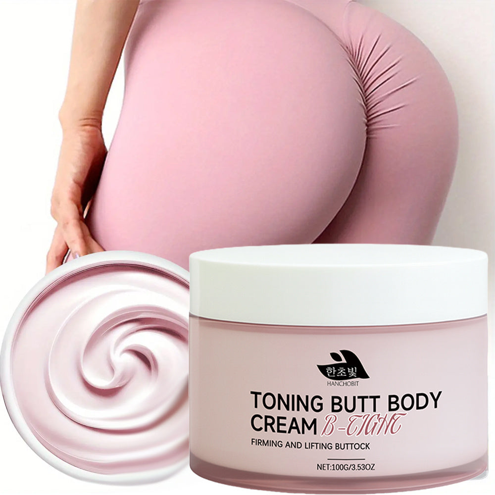 Tightens, Lifts, Shaping Light Beige, 100G Buttocks Tightening Cream - Visible Firming & Butt Lift, Fragrance-Free, Non-Irritating, for All Light Beige Types, Butt Lifting Cream, Sleek Packaging, Body Care, Body Firming Cream