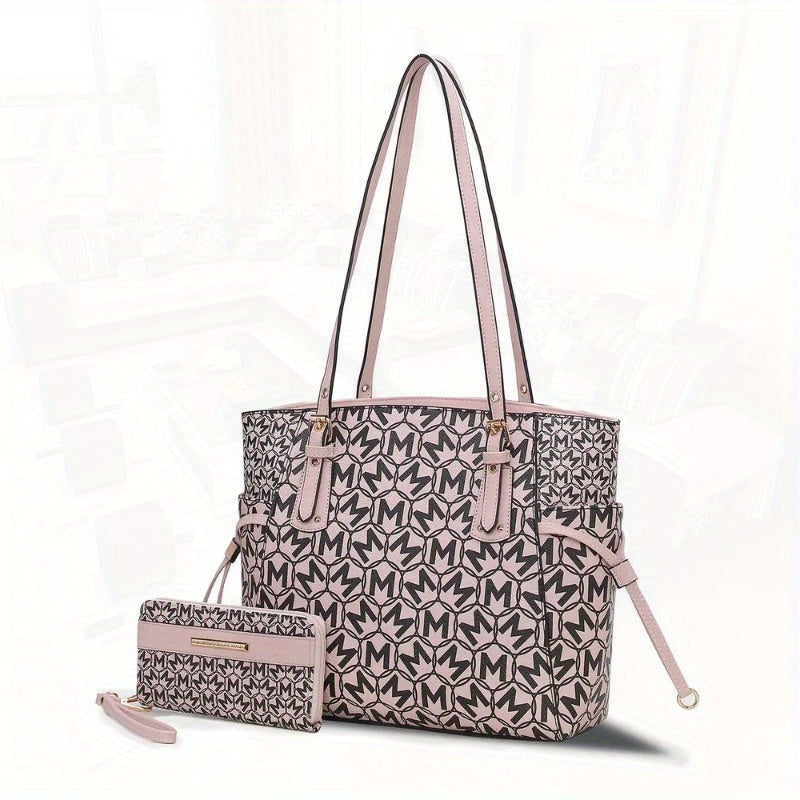 MKF Collection Pauline Tote Bag with Wallet by Mia K