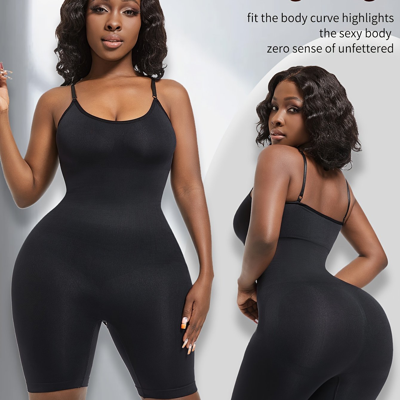 [Tummy Tuck Body Shaper] Large Size Women's Body Shaper - Tummy Tuck Waist Lifting Butt Shapewear