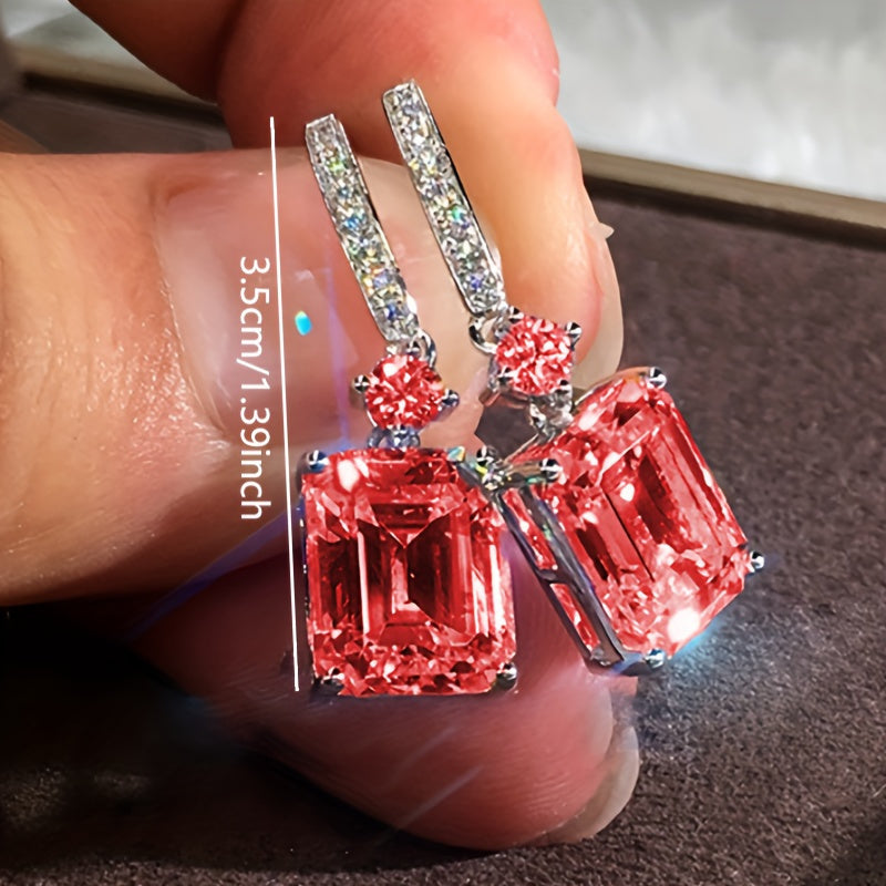 A Pair Of European And American Elegant Fashion Personality Style Women'S Earrings Are The Perfect Gift For The Best Parties, Birthdays, Thanksgiving, Valentine'S Day, Weddings, Engagements And Anniversaries - Elegant Jewelry