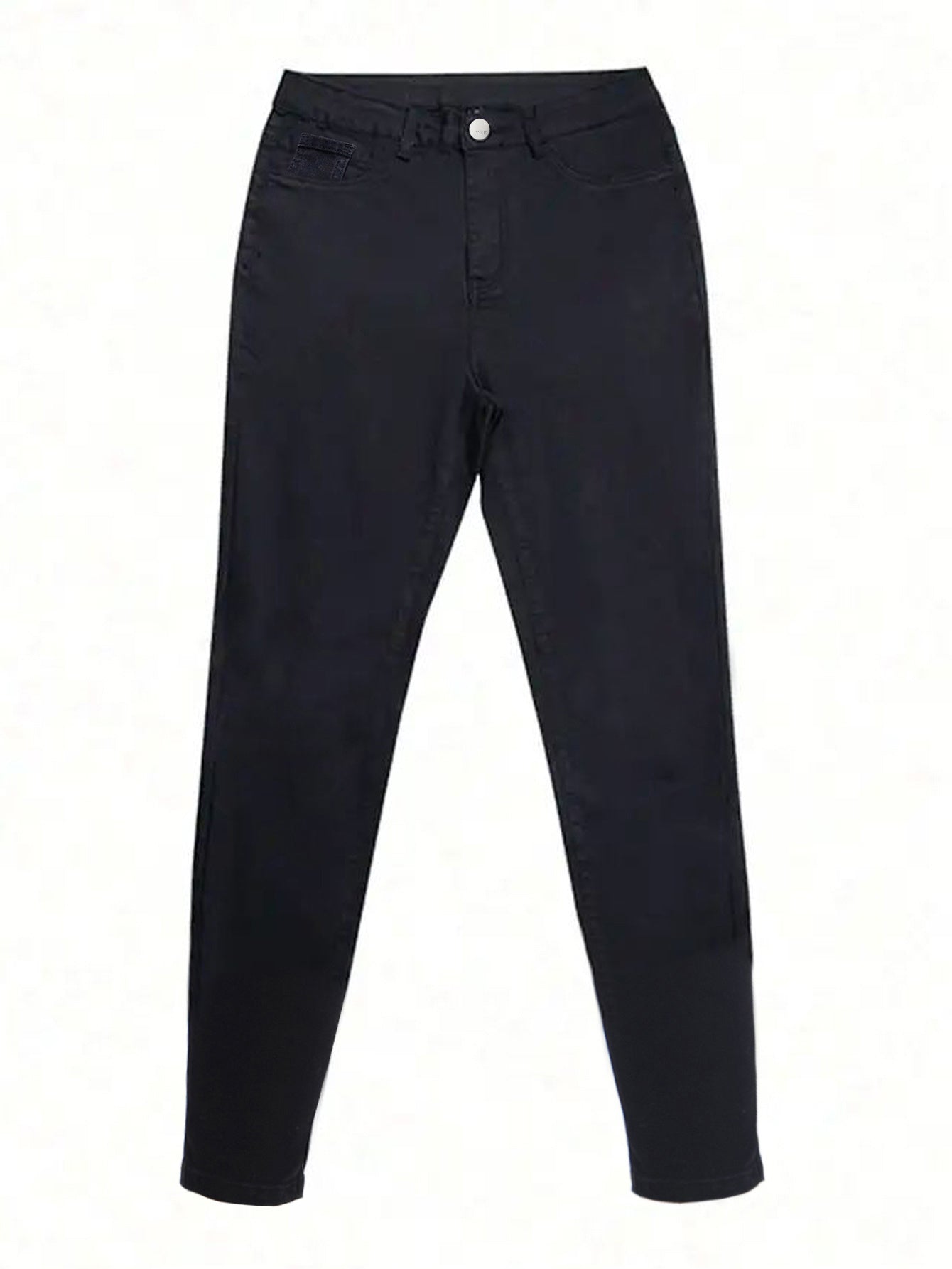 Plus Size Skinny Black Jeans For Women Full Length Stretchy Denim Jeans Pants Full Length Pencil Denim Jeans Pants