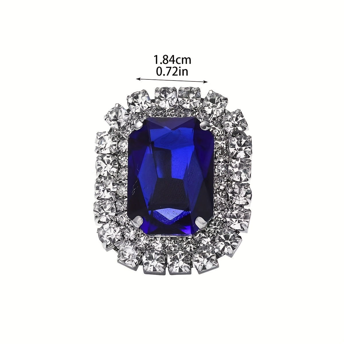 High-End Sparkling Rhinestone Ring for Women, Versatile And Adjustable Open Ring Accessory.