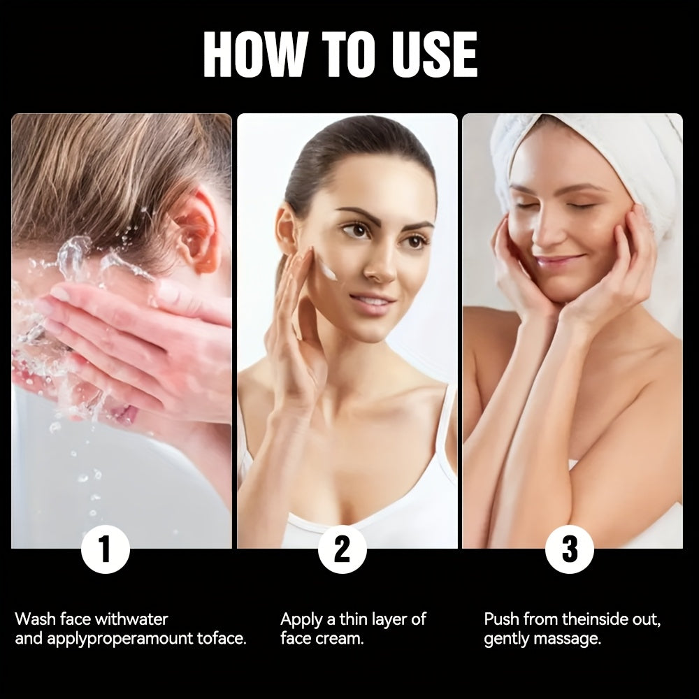 Beauty Rouser Camel Milk Cactus Collagen Cream - 50g/1.76oz, Hydrating & Firming Day/ Night Moisturizer With Retinol, Hyaluronic Acid & Vitamin E, Non-Greasy Formula For All Light Beige Types, Skincare Routine, Elegant Packag