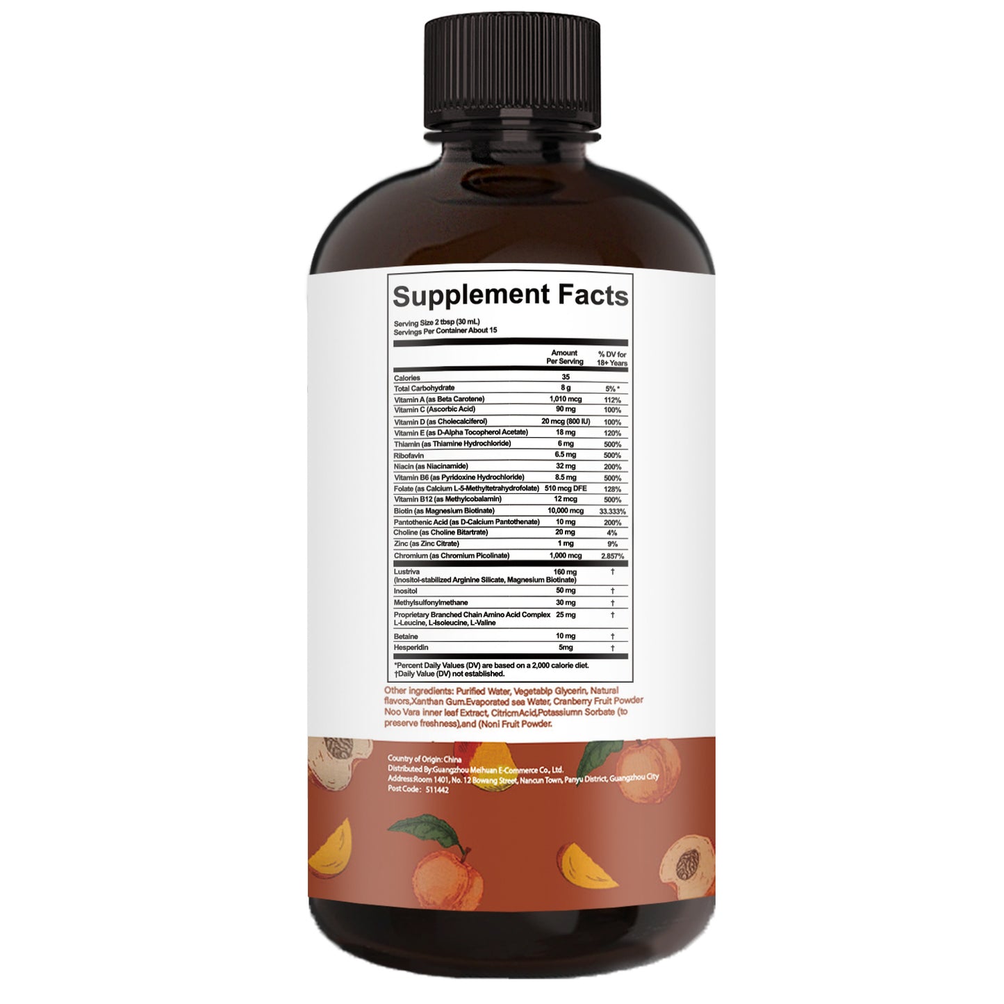 Hair Growth Fluid - Hair Growth Complex Vitamins