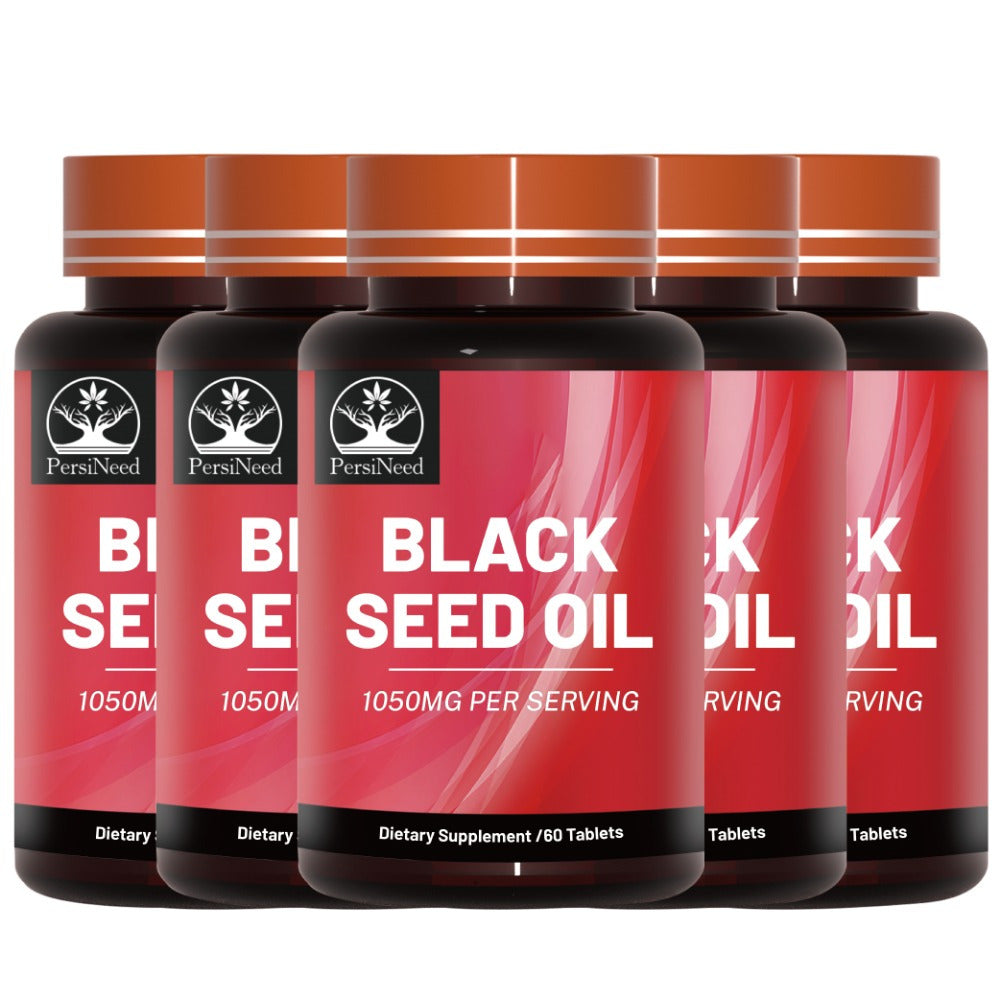 [Enhanced Immunity Honey Black Seed Oil] 60pcs Honey & Black Seed Oil Supplement - 31500mg, Plant-Based, High Absorption for Enhanced Immunity