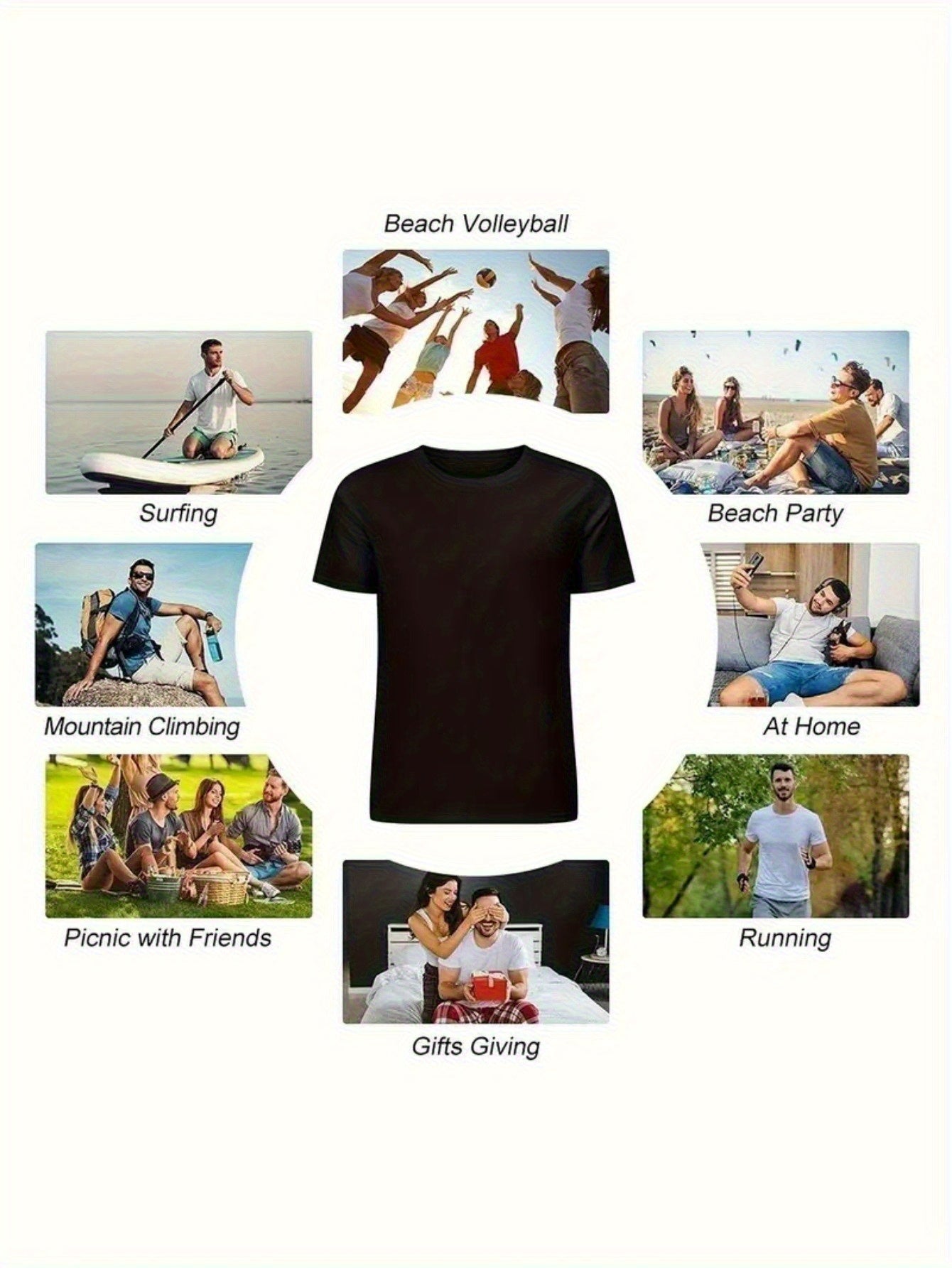 PLUS SIZE, Happy Valentine'S Day Retro Fashion Cotton T-Shirt Theme Printed T-Shirt, Men'S Casual And Comfortable Round Neck T-Shirt.