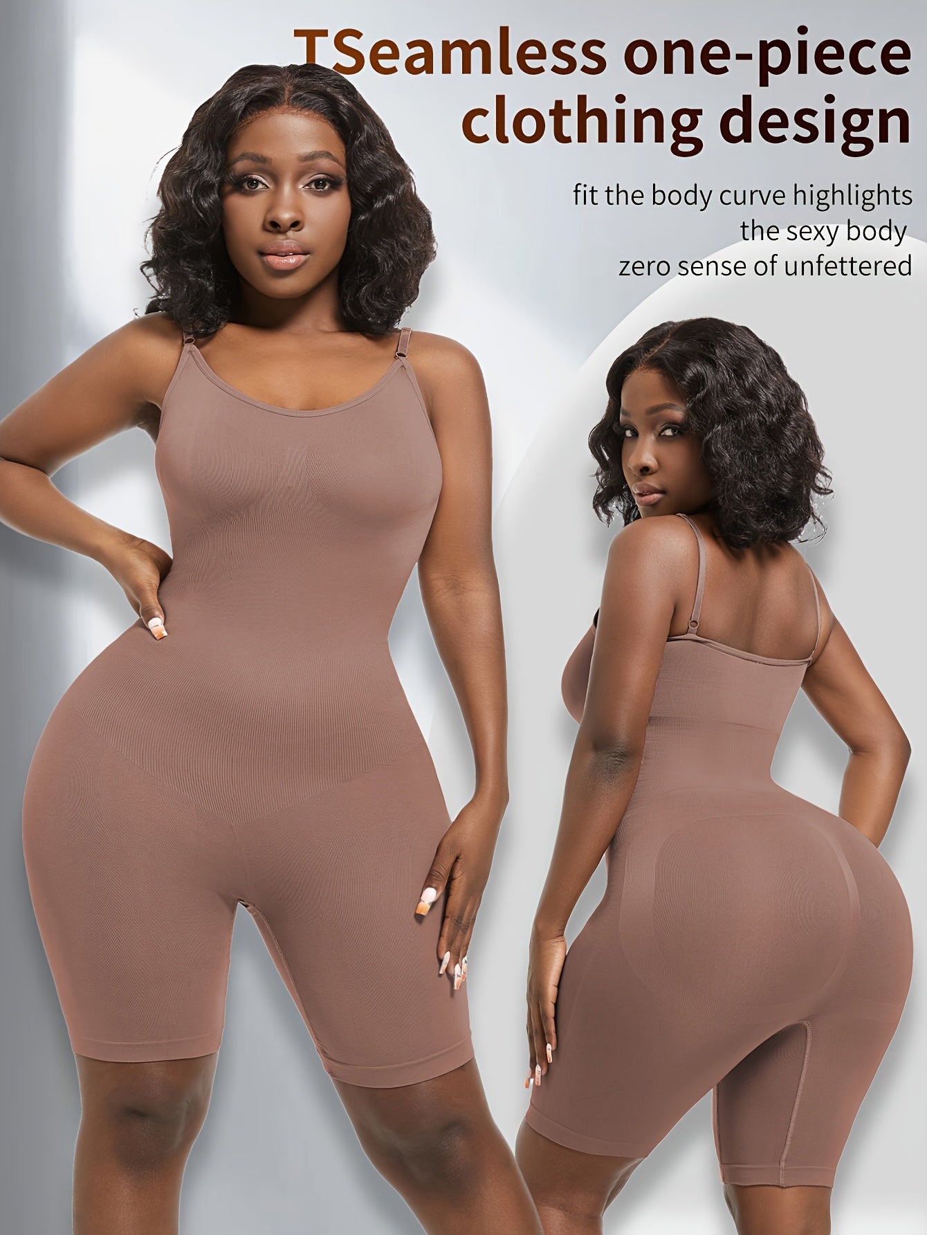[Tummy Tuck Body Shaper] Large Size Women's Body Shaper - Tummy Tuck Waist Lifting Butt Shapewear