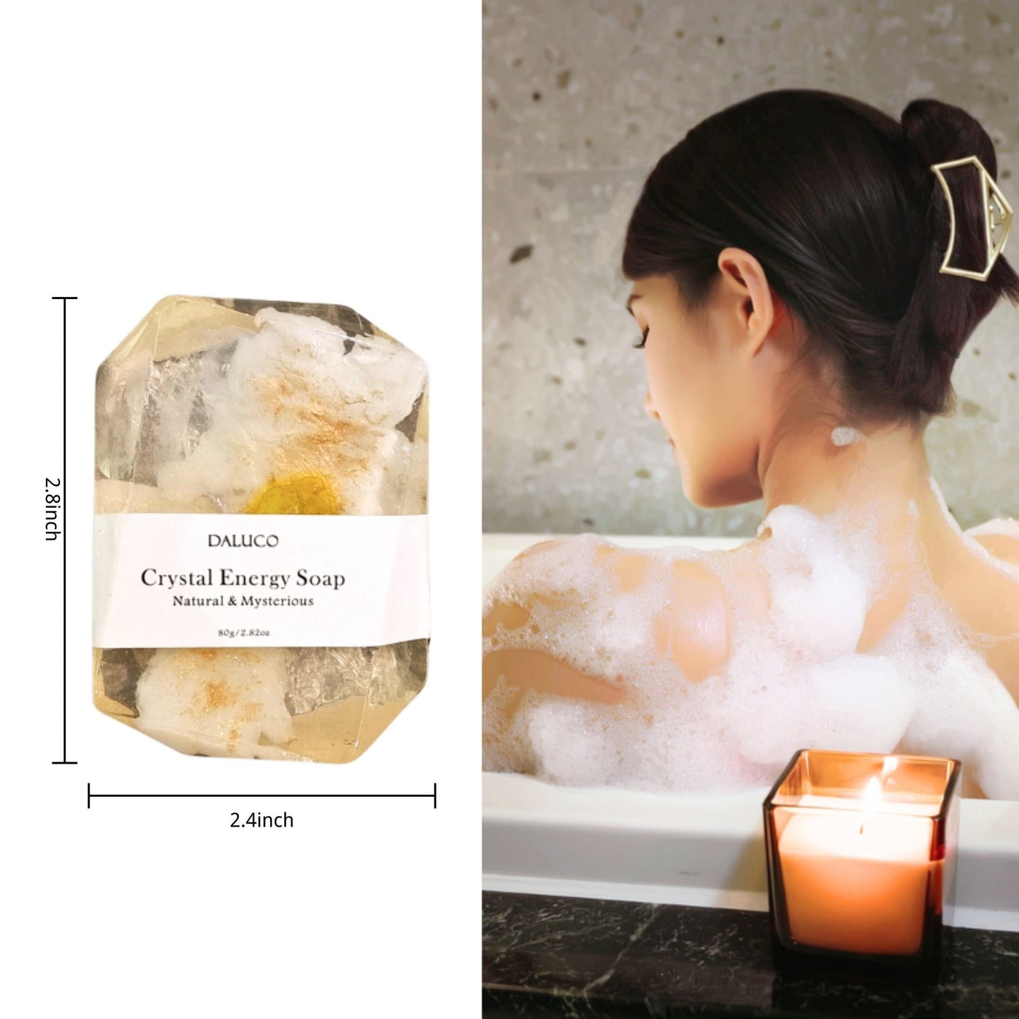 Crystal Energy Soap-Love Soap