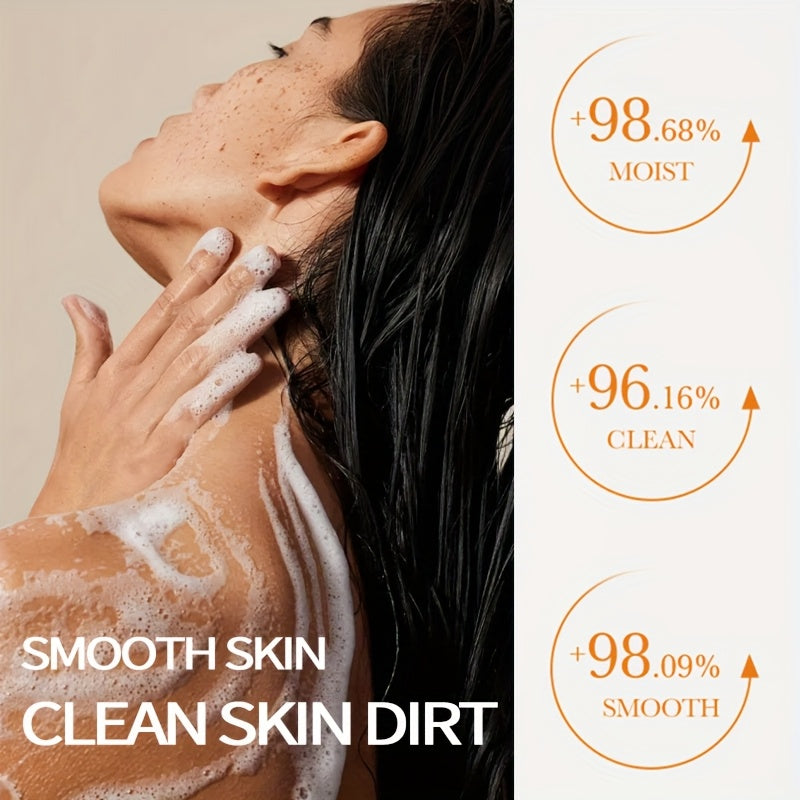 Tsinger Women's Papaya Bath Soap - Moisturizing Exfoliating Bar with Natural Papaya Extract, Smooth & Silky Texture, No Paraben/Silicone, for All Light Beige Types, Middle East Collection